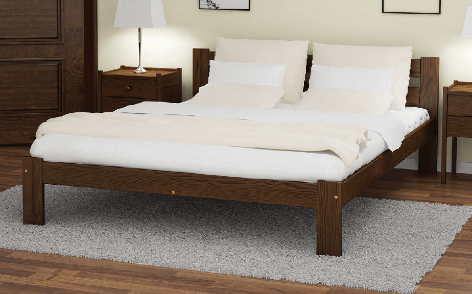 Výhody Ořech jednolůžkove postel Akio 120x200