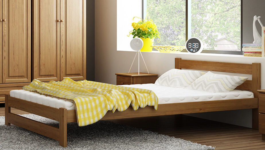 Výhody dub jednolůžkove postel Eureka 120x200