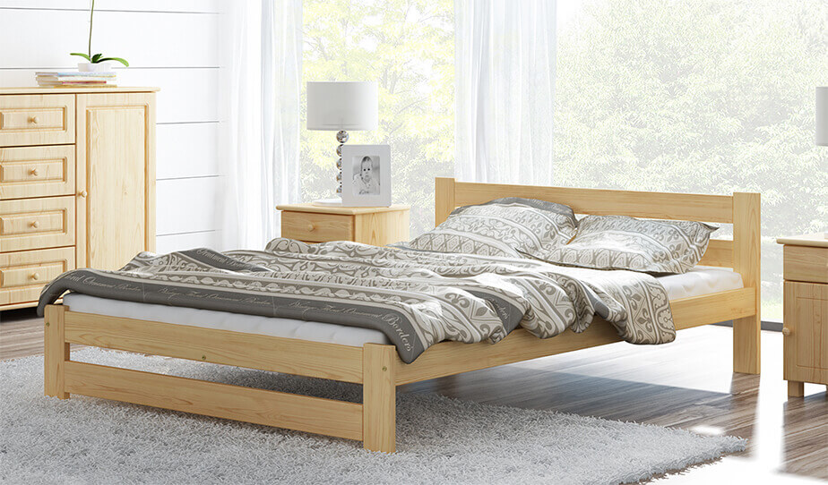 Výhody Není lakovaná jednolůžkove postel Eureka 120x200