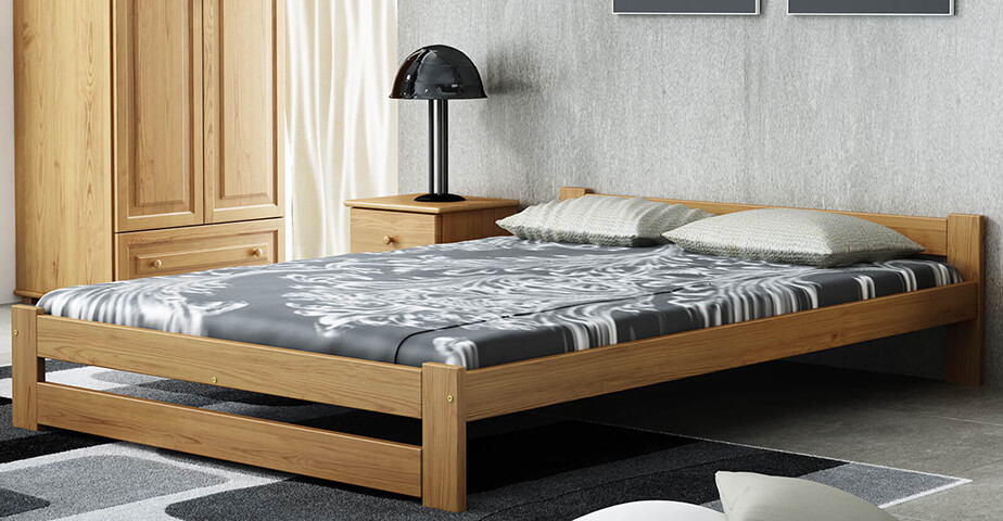 Výhody Dub jednolůžkove postel Ran 120x200