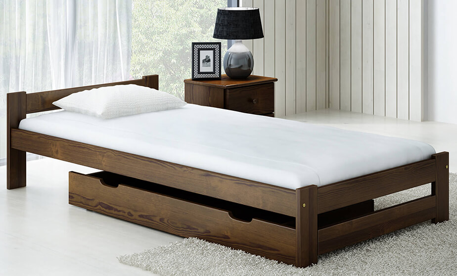 Výhody Ořech jednolůžkove postel Ran 90x200