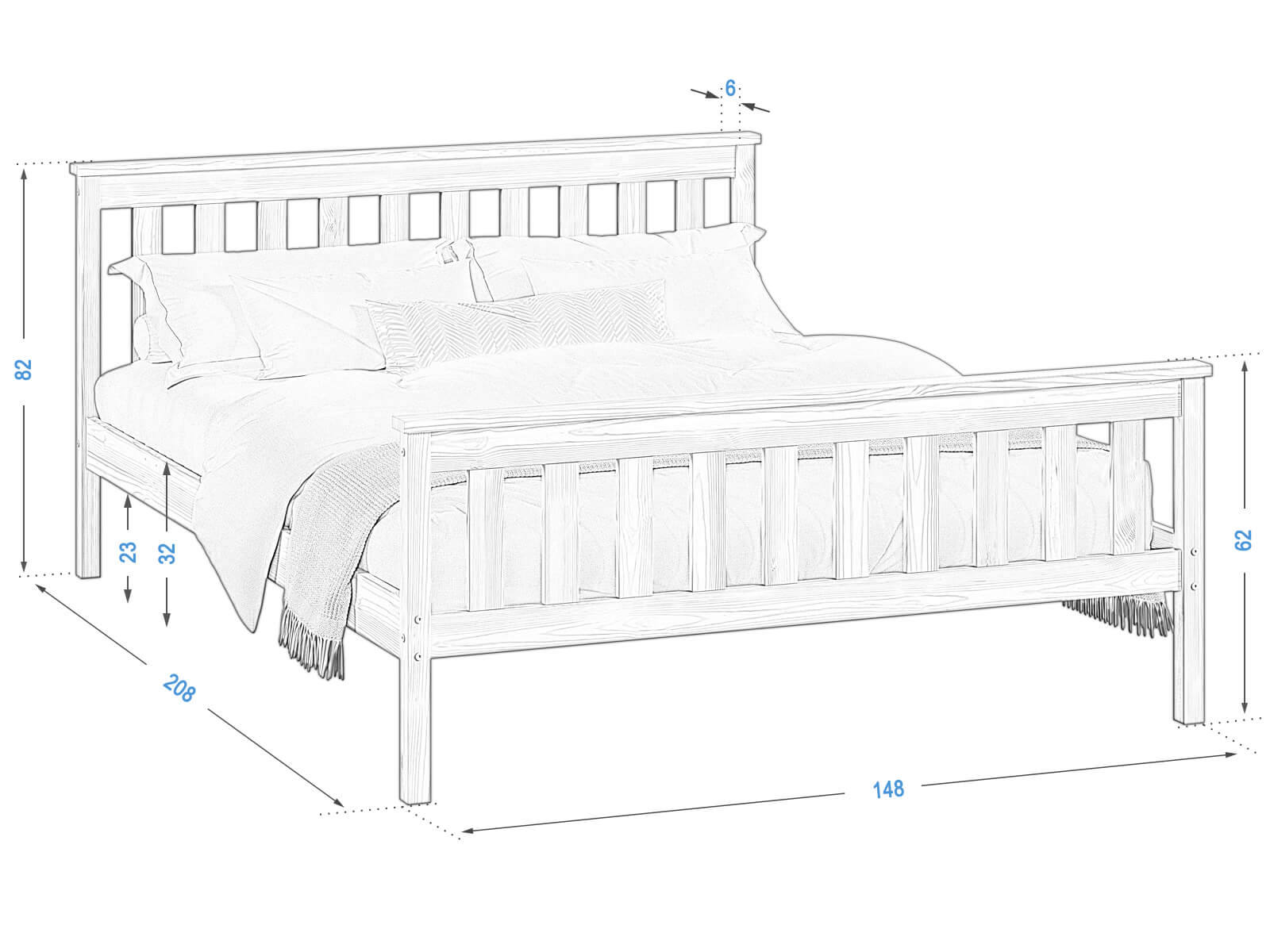 Naxter 140x200 Ami Nabytek