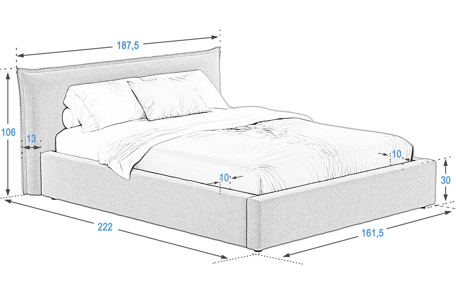 Postel PRO line19 140x200