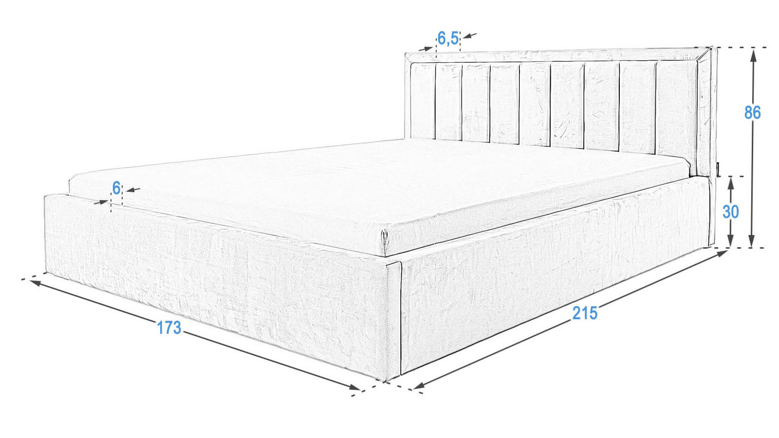 Postel TOP line 9 160x200