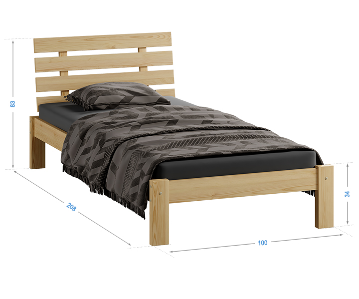 Karla 90x200 Ami Nabytek