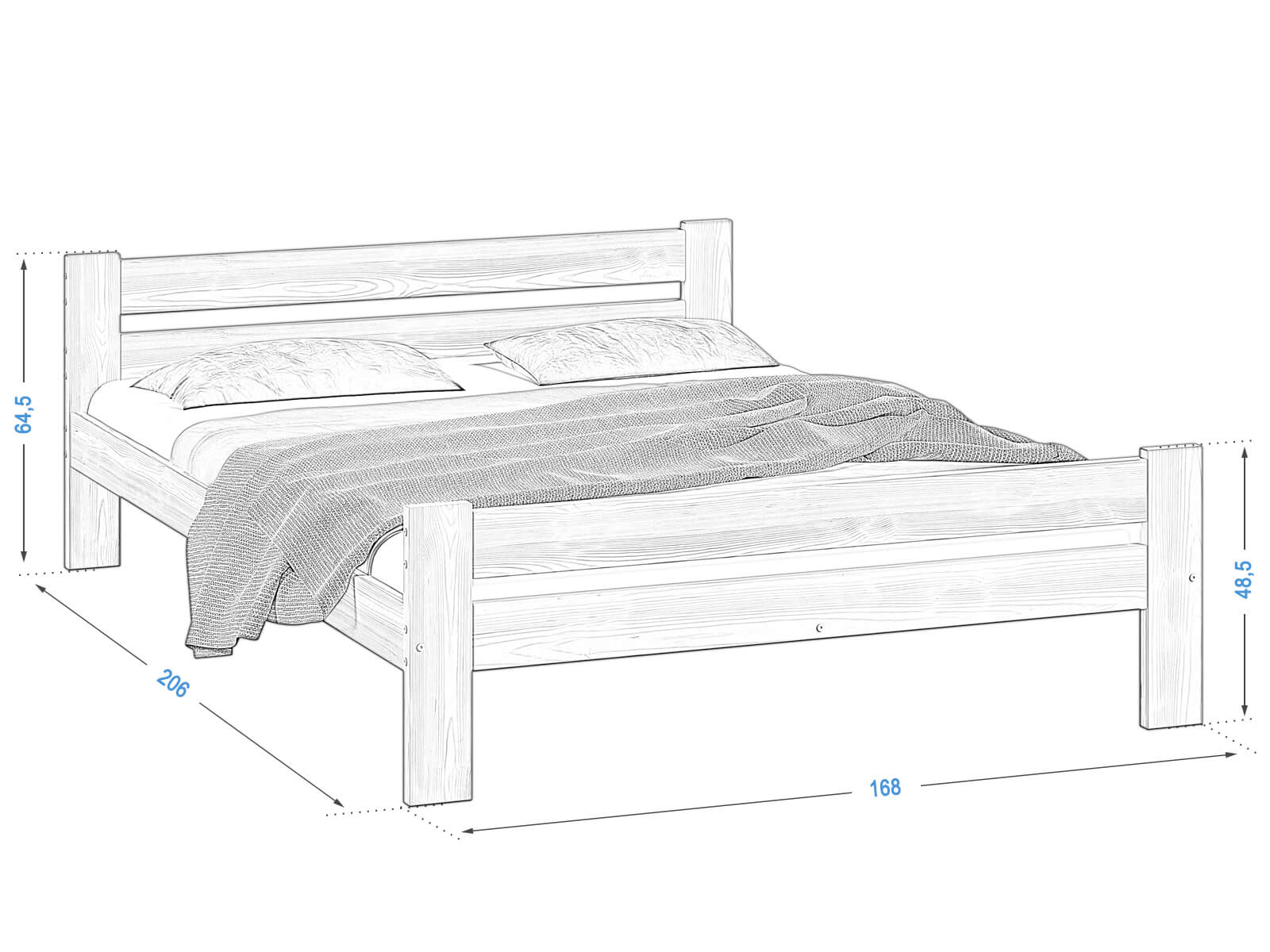 Kenta 160x200 Ami Nabytek