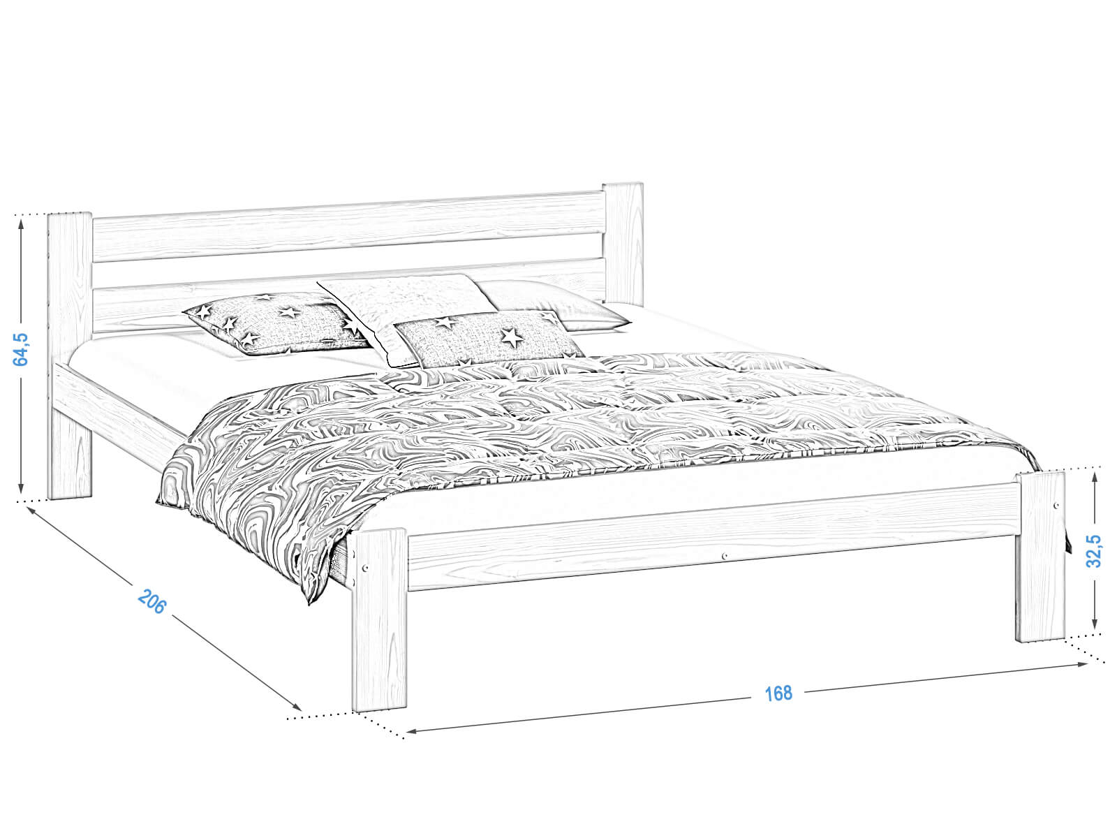Akio 160x200 Ami Nabytek