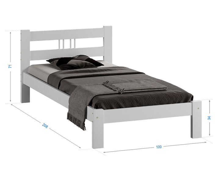 Virginia 90x200 Ami Nabytek